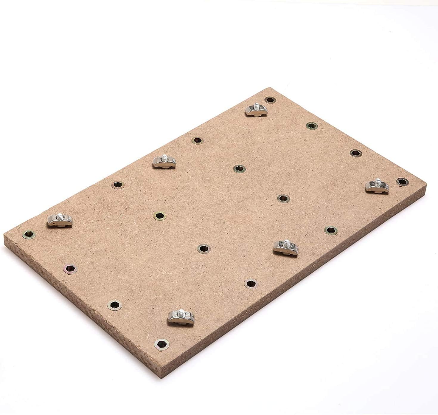Genmitsu CNC MDF Spoilboard for 3018 CNC Routers, 30 x 18 x 1.2cm (11-4/5''x 7''x 1/2''), M6 Holes (6mm)