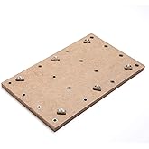 Genmitsu CNC MDF Spoilboard for 3018 CNC Routers, 30 x 18 x 1.2cm (11-4/5''x 7''x 1/2''), M6 Holes (6mm)