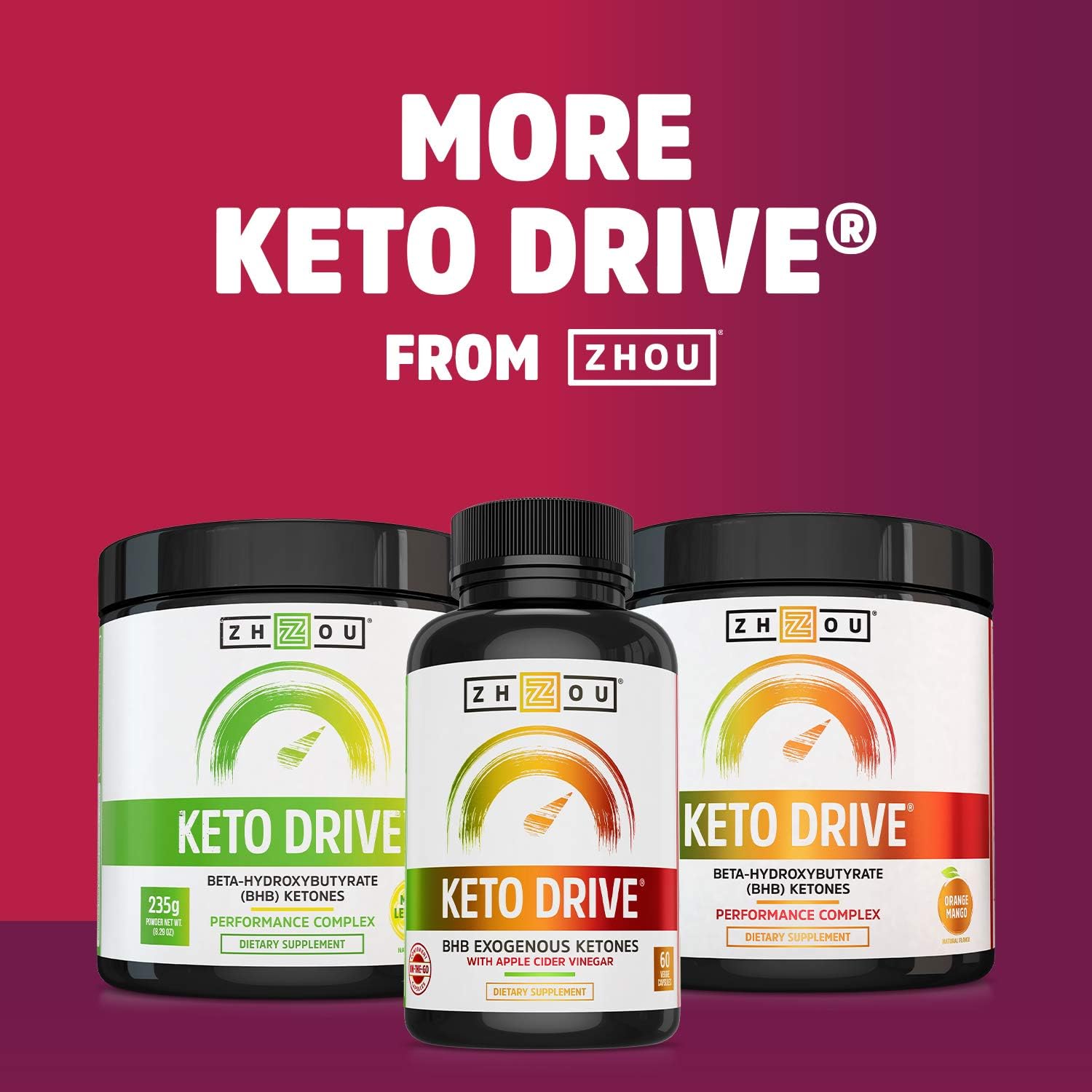 KETO DRIVE with BHB Ketones + Caffeine, Patented Beta-Hydroxybutyrates & Electrolytes (Calcium, Sodium, Magnesium) - Black Cherry ‘REVVED’, 8.4 oz: Health & Personal Care