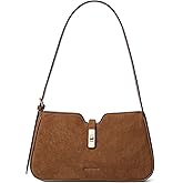 BOSTANTEN Small Shoulder Purse for Women Vegan Leather Designer Purse Casual Hobo Handbag with Adjustable Strap for Work