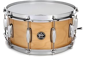 Gretsch Renown Series Snare Drum-6.5 Inches X 14 Inches Gloss Natural (RN2-6514S-GN)