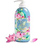 Jigott Lotus Perfume Body Lotion 16.9 FL OZ/500ml | K-beauty, Hydrating Lotion, Smooth Skin