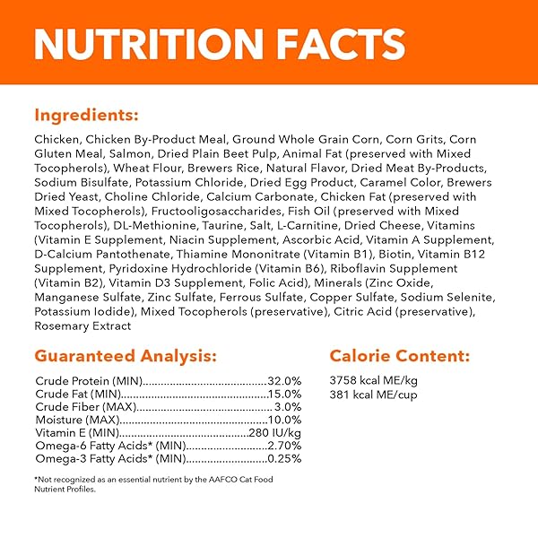 IAMS HEALTHY ENJOYMENT DRY CAT FOOD CHICKEN & SALMON RECIPE, 3 LB. BAG