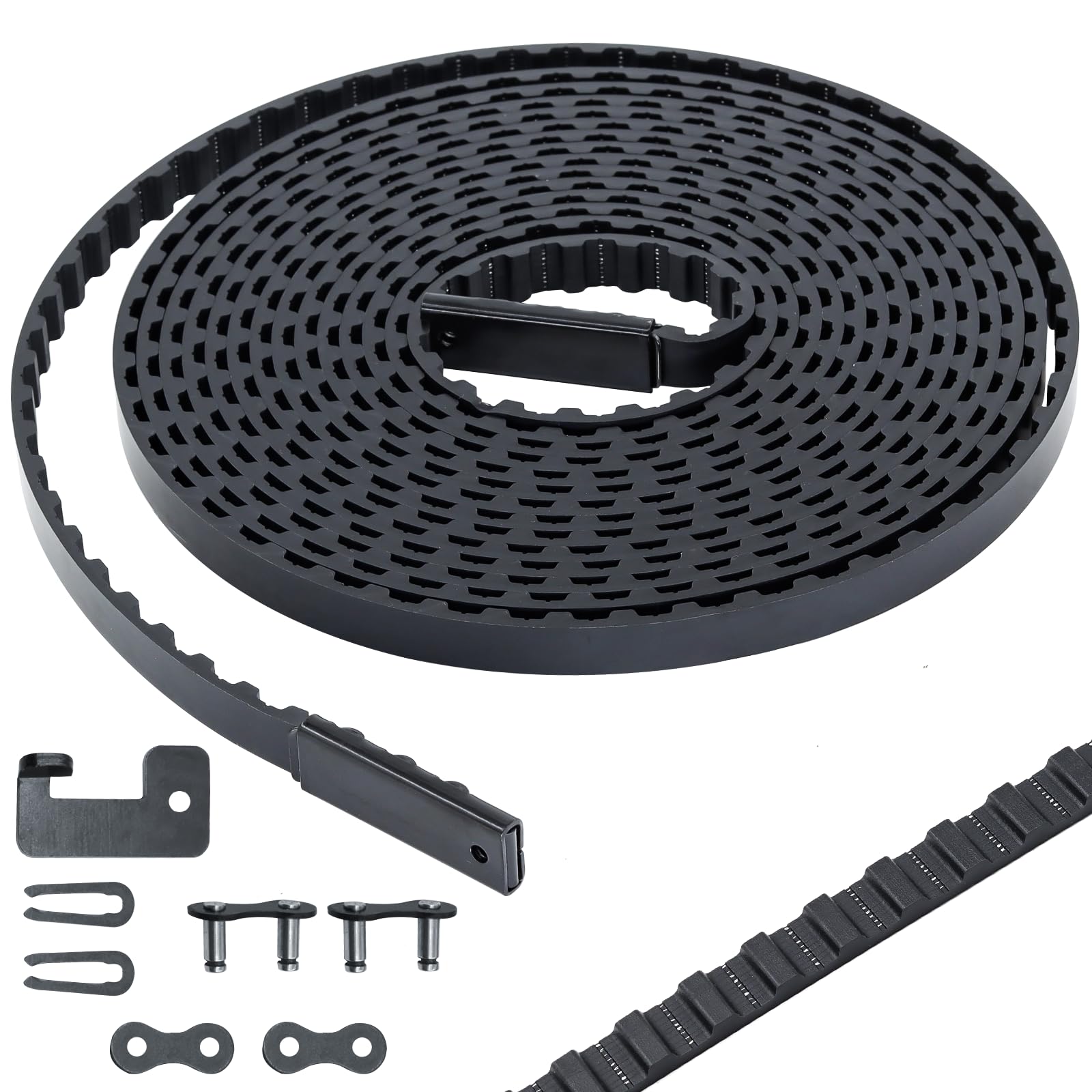 Photo 1 of 41A3589-3 41A3589?12 Garage Door Belt,235'' Drive Belts 041A3589-3 for 7ft High Garage Doors,Compatible with Chamberlain 41A3589-12 Belt Assembly, Some Liftmaster Belts Replacement