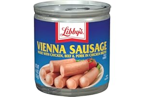 Libby's Vienna Sausage 4.6 Oz, 12 Cans.