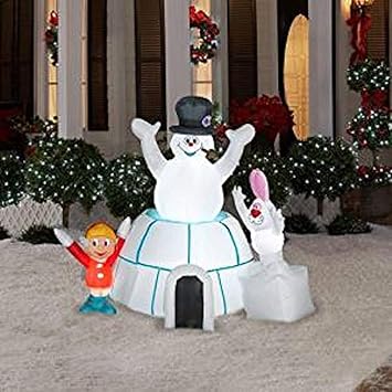 Christmas Decoration Lawn Yard Inflatable Airblown Frosty The
