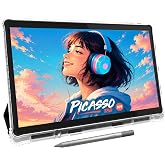 14" Standalone Drawing Tablet, Largest PicassoTab, No Computer Needed -X14 | 6 Bonus Items, PRO apps, Paper-Like Laminated FHD Screen, 4096 Level Pen, Octa-core, 6GB+128GB, Made for PRO Graphics Artists