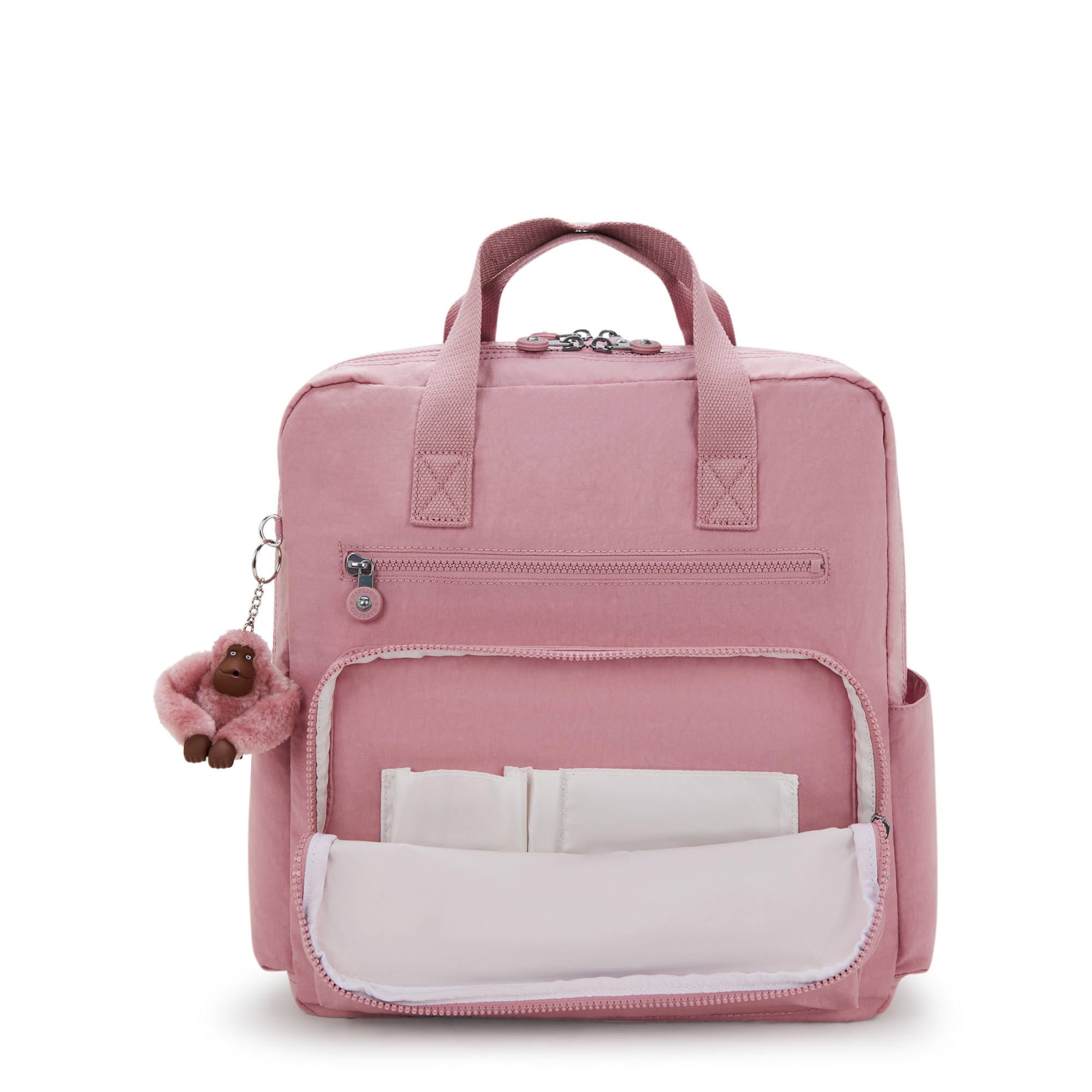 Kipling Audrie Diaper Backpack Flouncy Pink