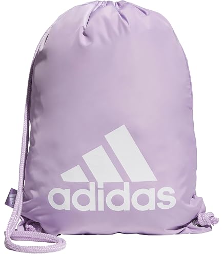 adidas Alliance Sackpack – Drawstring Backpack for Sports, Small Gym Bag, Team Shock Pink/2, OSFA