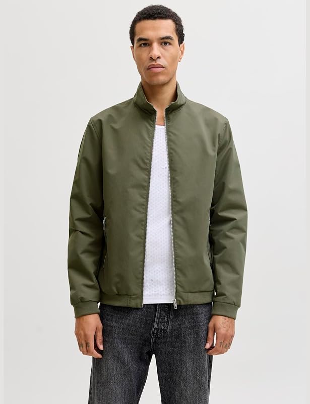 Jjerush Harrington Noos Bomber, Verde Azeitona, L