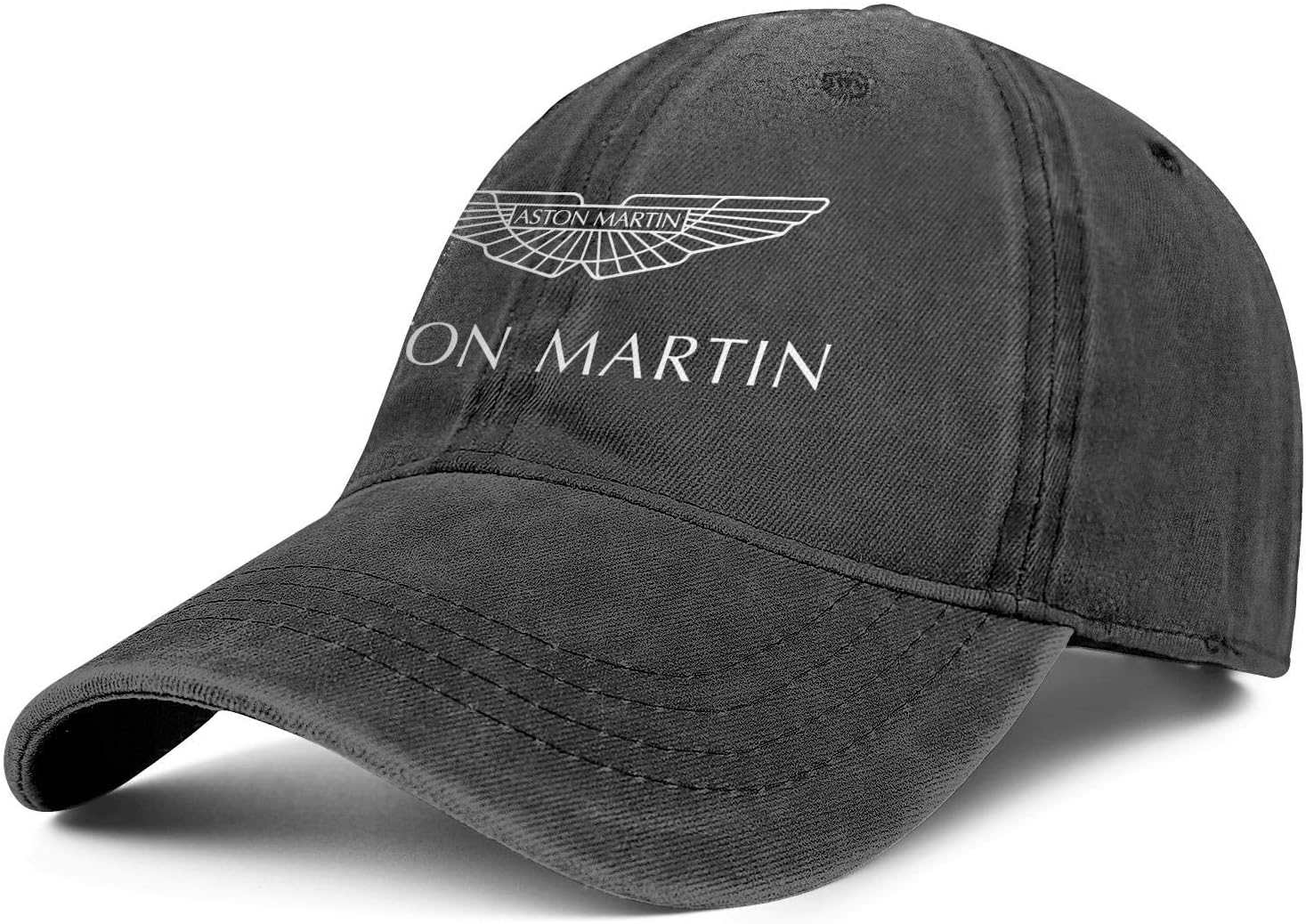 Mens Womens Aston-Martin-Logo- Adjustable Vintage Summer Travel Hats Baseball Washed Dad Hat Cap