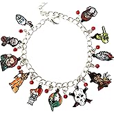 LMBOGIY Horror Bracelet Metal Charm Bracelet for Men and Women