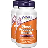 Now Supplements,Blood Pressure Health with MegaNatural&reg;-BP&trade;,Cardiovascular Support*,90 Veg Capsules,(Pack of 2)