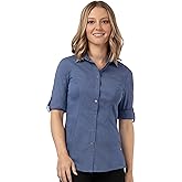 Chef Works Womens Seville Shirt with Mesh Panels