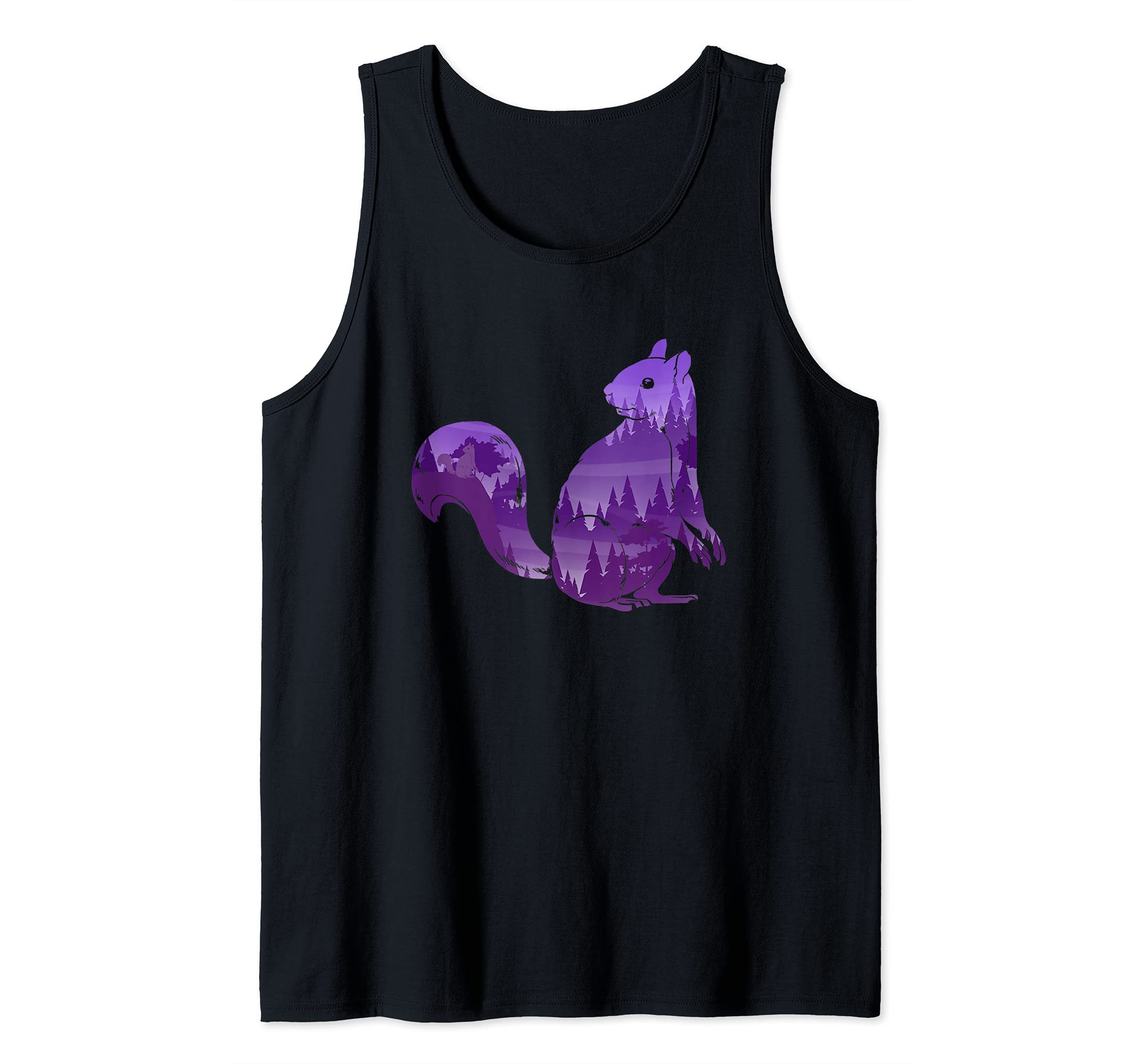 Squirrel Whisperer Wildlife Nature Forest Animal Squirrel Tank Top