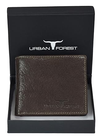 Urban Forest Philip Dark Brown Leather Wallet for Men