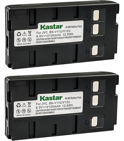 Kastar Smart USB Battery Charger Compatible With JVC BN-V11U