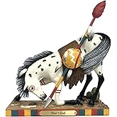 Enesco Painted Ponies Trail's End Horse Figurine, 8 Inch, Multicolor