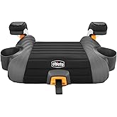Chicco GoFit Plus Backless Booster Car Seat with LATCH Attachment and Quick-Release LATCH Removal, Portable Travel Booster Se