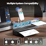 Phomemo M834 Portable Thermal Printer A4 Bluetooth Inkless Printer 2600mAh view 4