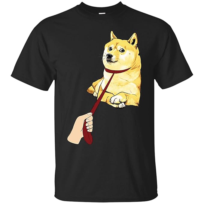 Amazoncom Teescircle Cute Shiba Inu Shirt Nope Dog Meme