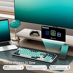 RK ROYAL KLUDGE S98 Mechanical Keyboard w/Smart