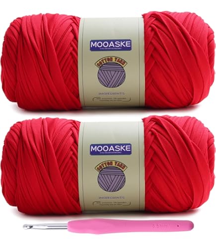 Amazon.com: Hoooked Zpagetti Yarn-Ocean Blue - Mid Blue Shades