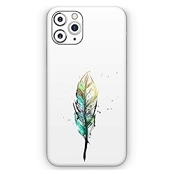 Design Skinz Splatter Watercolor Feather