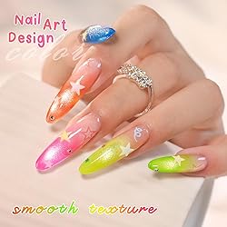 Double Rhythm Cat Eye Gel Nail Polish Set of 6 Same