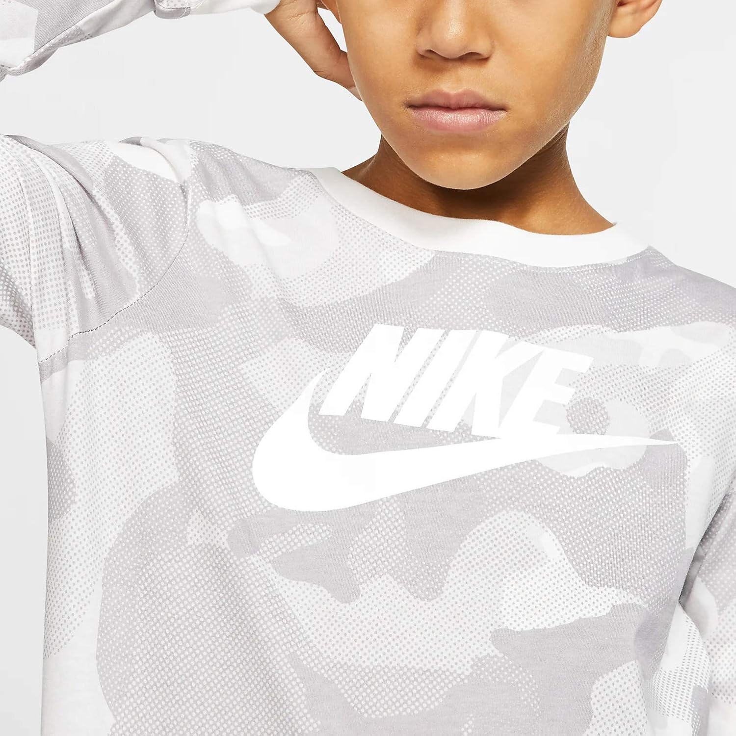 boys nike camo shirt