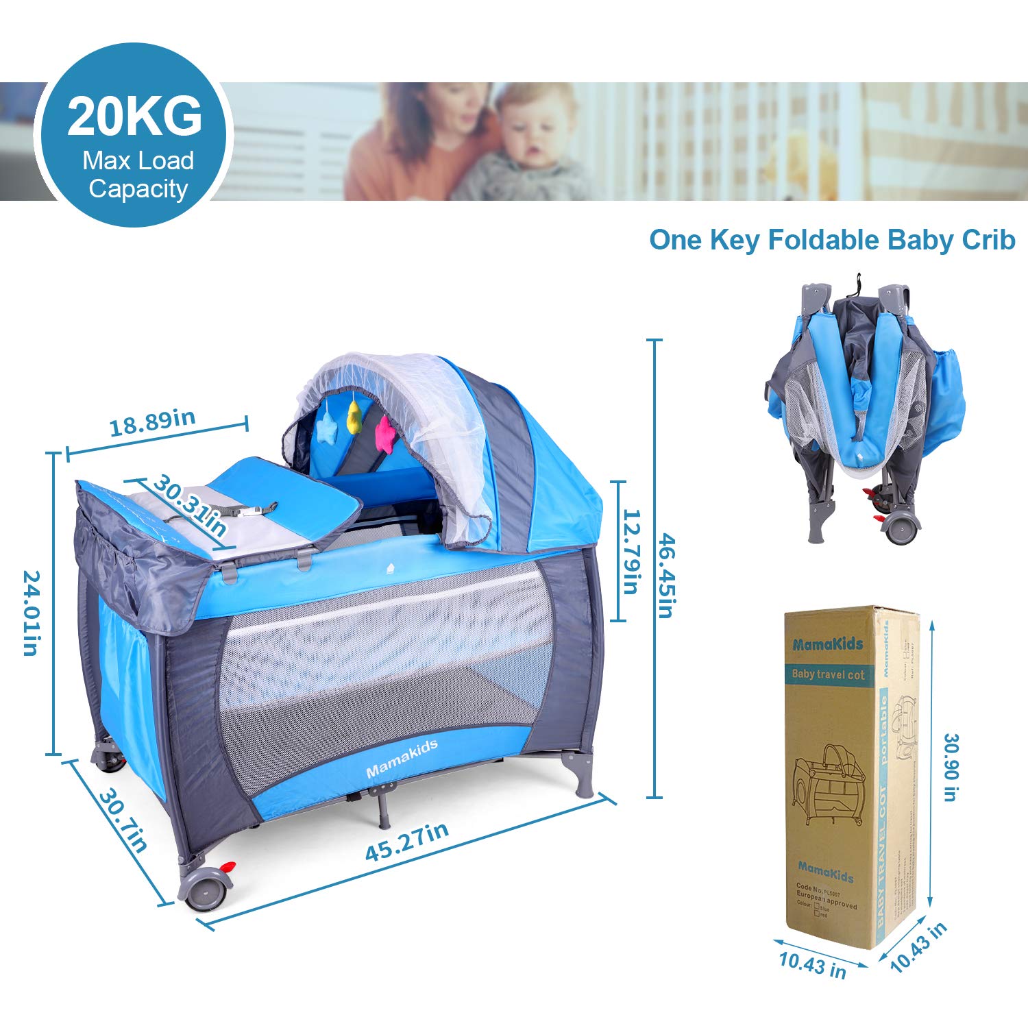 xl travel cot