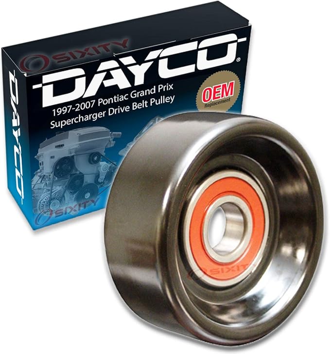 Dayco Supercharger Drive Belt Pulley for 19972007 Pontiac