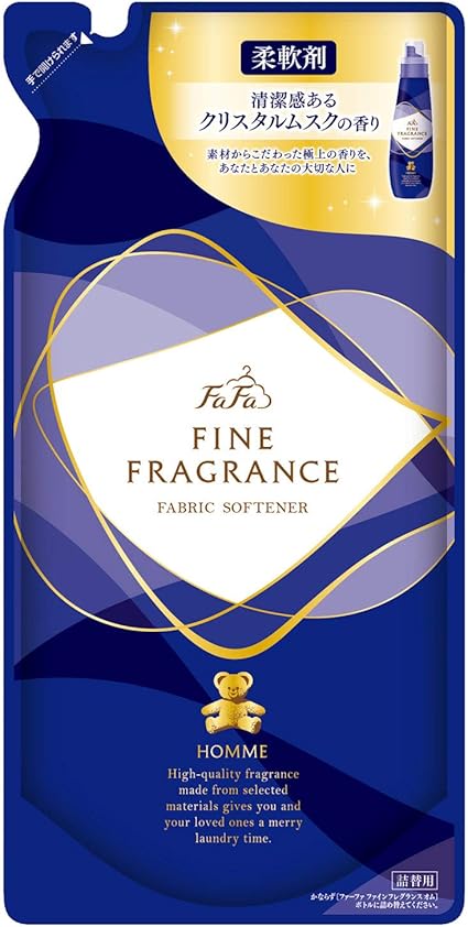 Amazon ファーファ ファインフレグランス 濃縮柔軟剤 オム Homme 香水調クリスタルムスクの香り 詰替 500ml 液体柔軟剤 通販