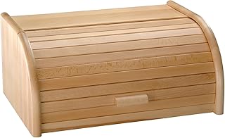 Kesper Brotkasten, Buchenholz, Braun, 39 x 25 x 18 cm