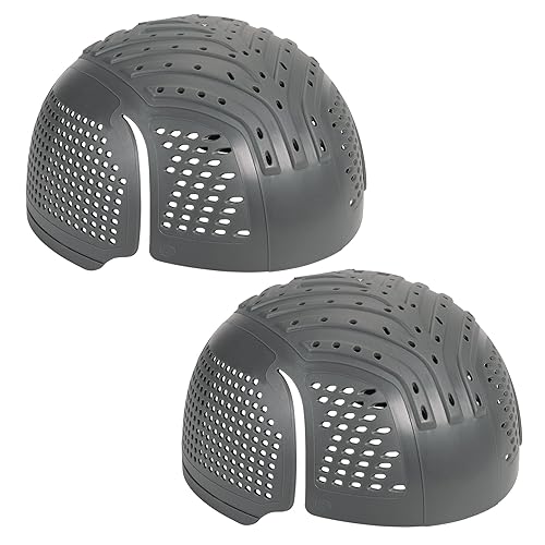 Ergodyne Skullerz 8945F(x) Universal Bump Cap Insert with Extra Venting, Fits Into Any Baseball Hat, 2-Pack, Charcoal