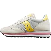 Saucony Women's Jazz Triple Sneaker, Gray/Yellow, 5