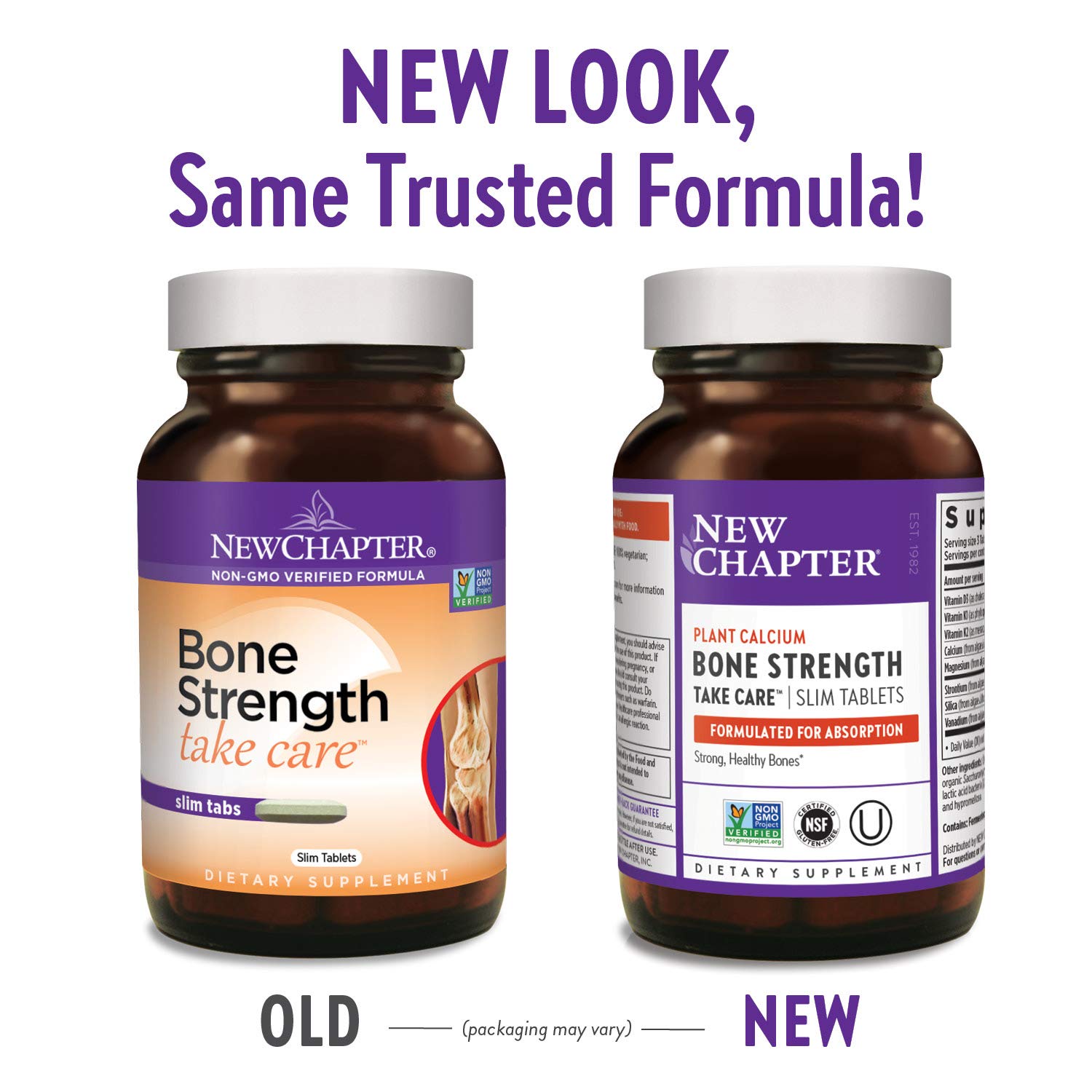 New Chapter Calcium Supplement Bone Strength Whole Food Calcium with