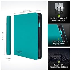 Vault X 12 XL Pocket Trading Card Zip Binder - 624