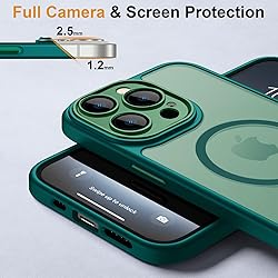 ROYBENS for iPhone 15 Matte Clear Case Compatible