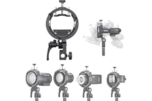 Godox S3 Speedlite Flash Bracket for AD200 Pro II, AD400Pro II, AD300Pro, for Godox V1 Pro, V100 Round Head Flash, V860III / 