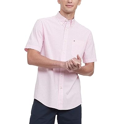 Tommy Hilfiger Men's Classic Fit Short Sleeve Button Ghana Ubuy
