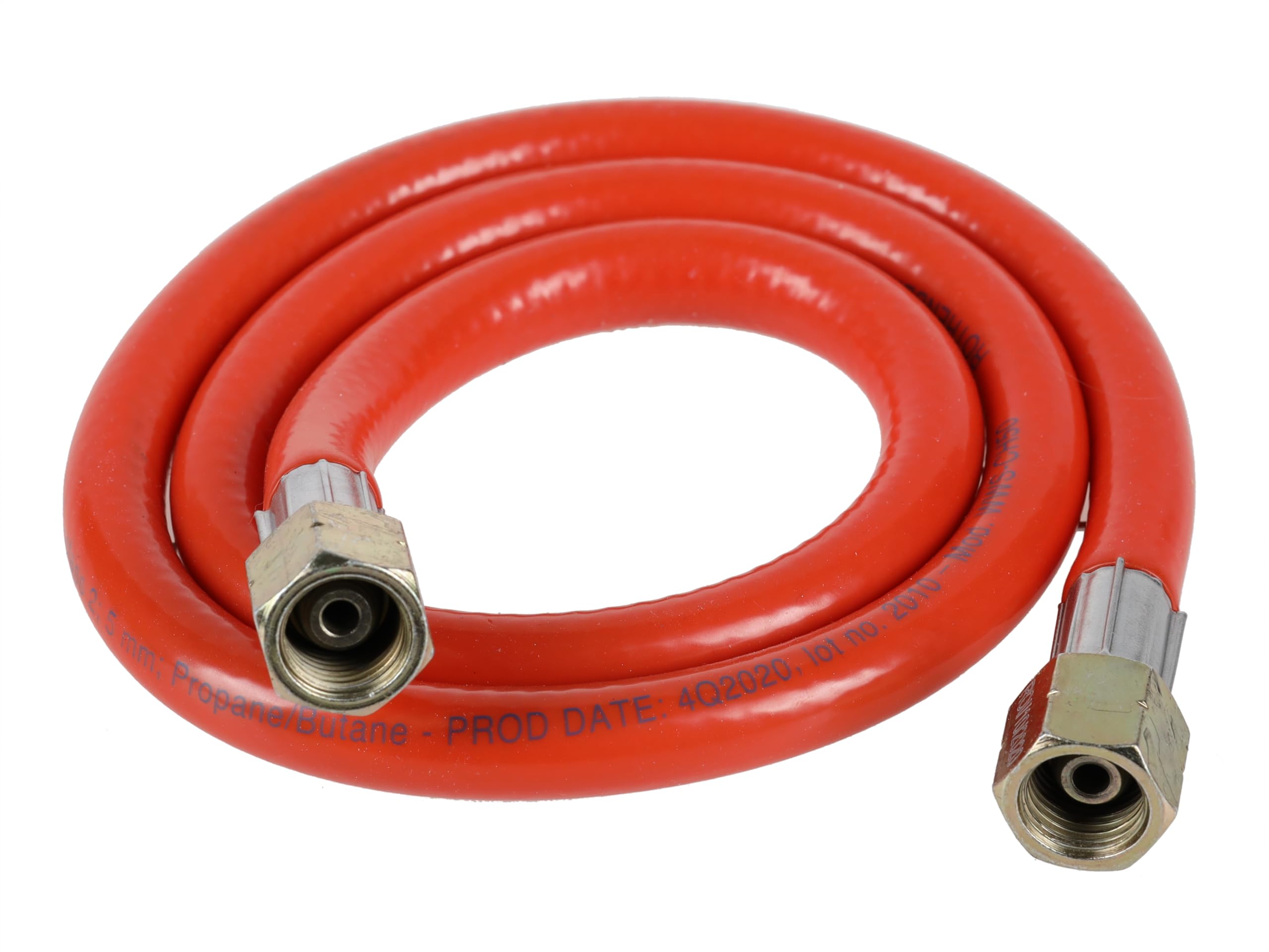 Rothenberger Industrial Low Pressure Hose Line, 0.8 m, 2 x G1/4 Inch L, EN 16436-1, 035915E — image 1