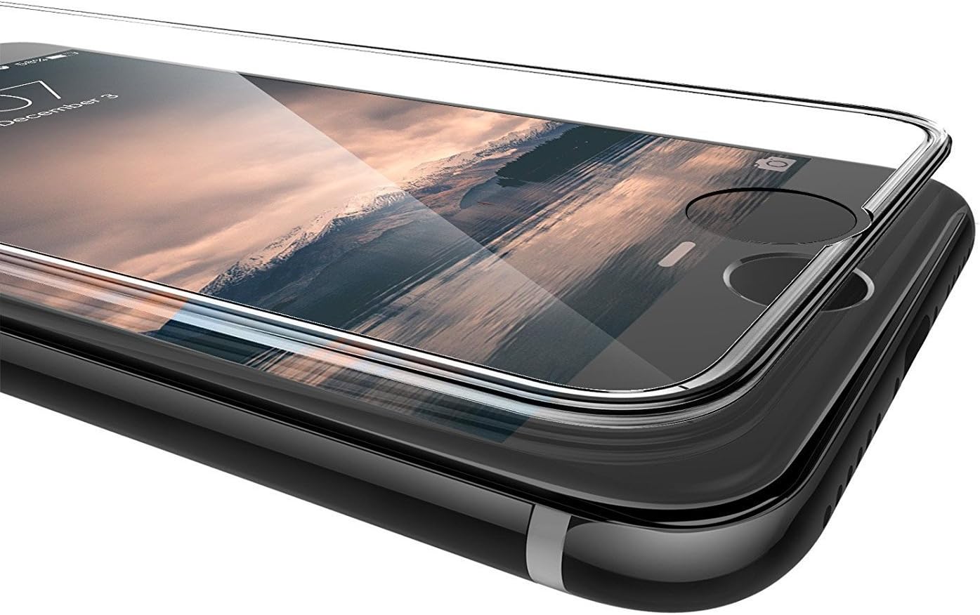 iPhone 7 Screen Protector, iPhone 8 Screen Protector, Benuo [Full Coverage] 3D Touch Compatible Tempered Glass Protector, HD Clear, Bubble-Free, Anti-Scratch for Apple iPhone 8/7/6s, 1 Pack