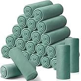 24 Packs Fleece Throw Blanket Soft Warm Lightweight Fleece Blanket Cozy Throw Bulk for Bed Couch Sofa Home Office Wedding Gifts Suitable for Seasons, 50 x 60 Inches(Lake Blue)