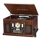 Victrola Navigator 8-In-1 Classic Bluetooth Record Player with USB Encoding and 3-Speed Turntable