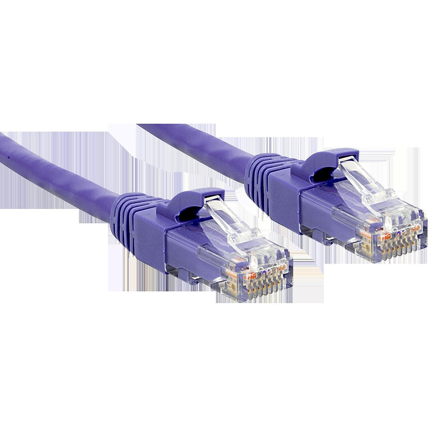 Lindy 20m CAT6 U/UTP Ethernet Cable, Purple
