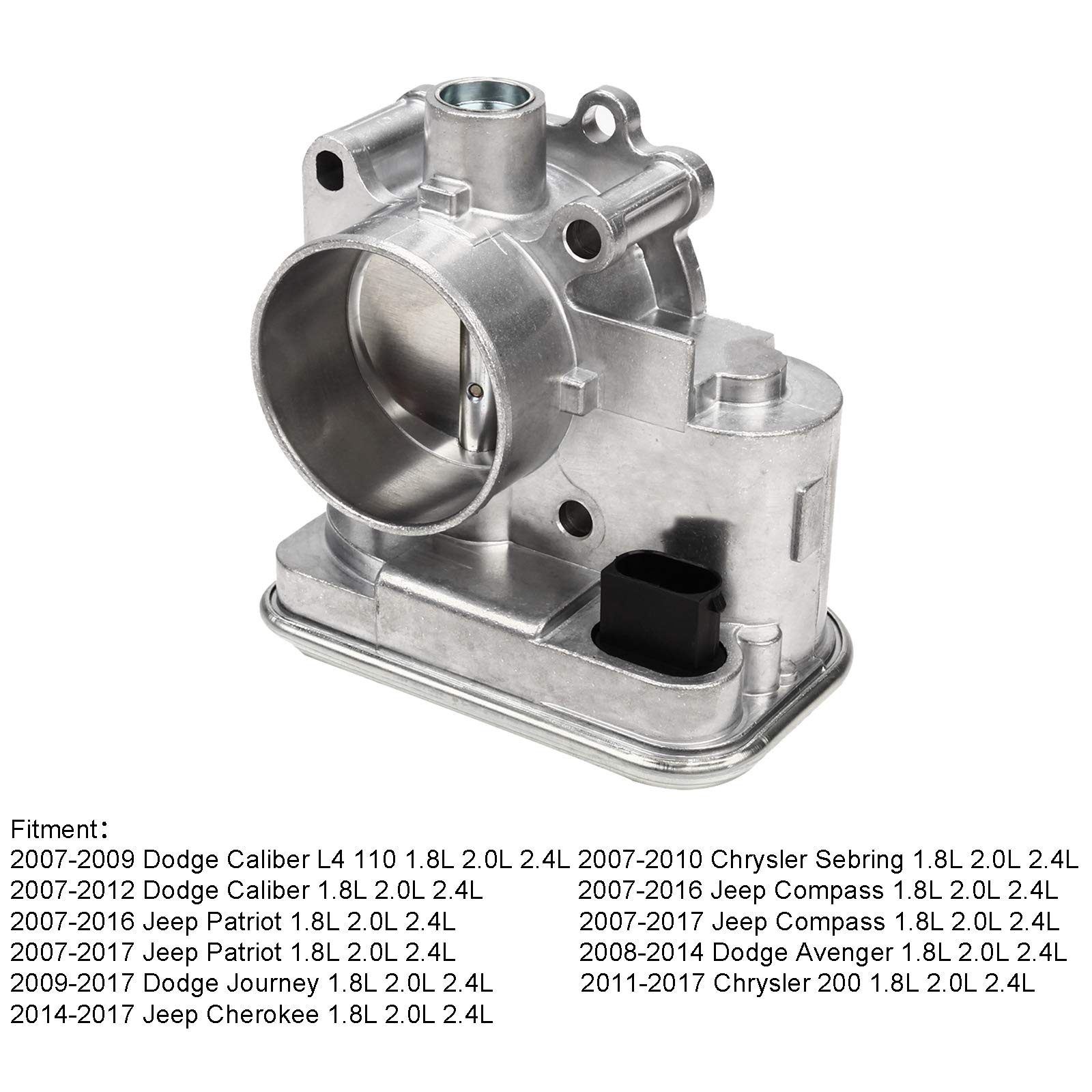 Caliber 04891735AC Electronic Throttle Assembly with IAC TPS Body Fit