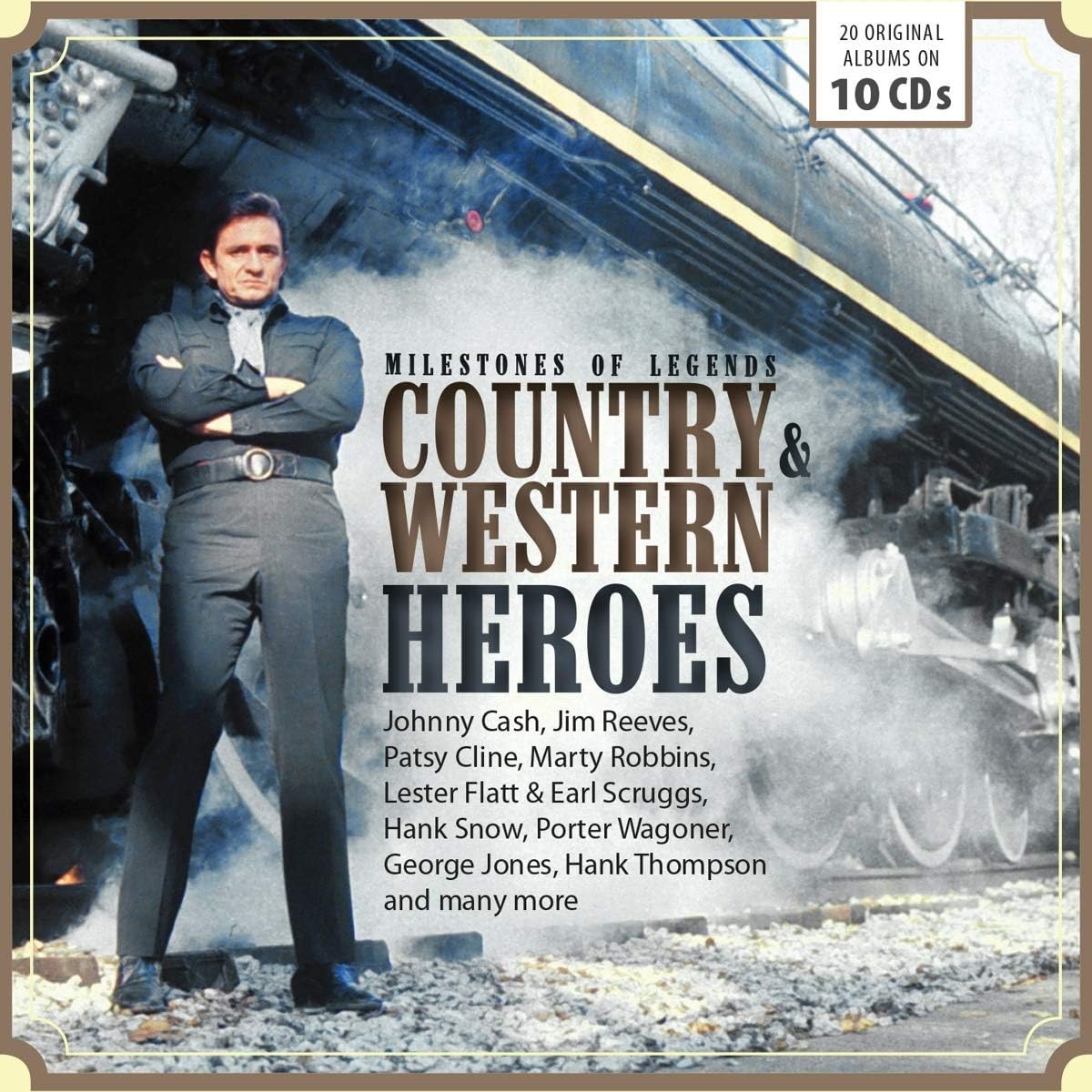Milestones Of Legends Country & Western Heroes Amazon.co.uk CDs & Vinyl