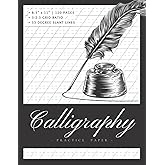 Calligraphy Practice Paper: Calligraphy Practice Paper and Workbook for Lettering Artists & Beginners | Caligraphy Practice P