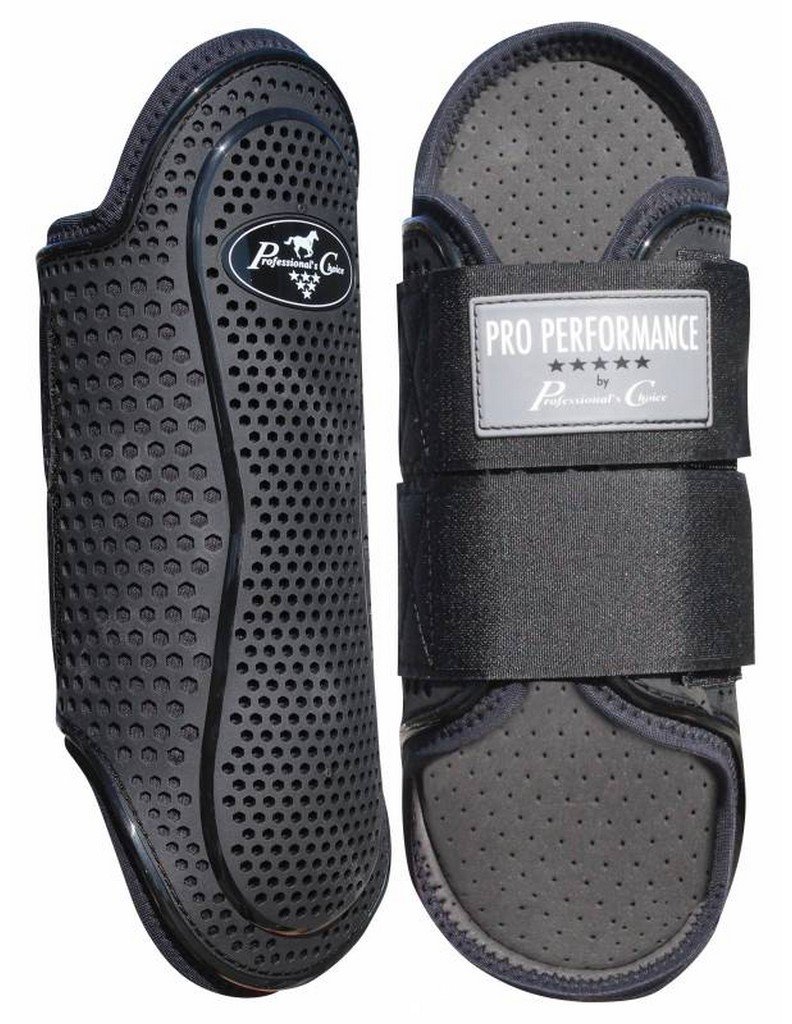 Professional's Choice Pro Performance Hybrid Splint Boot | Durable Pro Mesh Outer Layer | Integrated Strike Area | Exercise or Turnout | Waterproof | Front or Hind Legs | Medium and Large